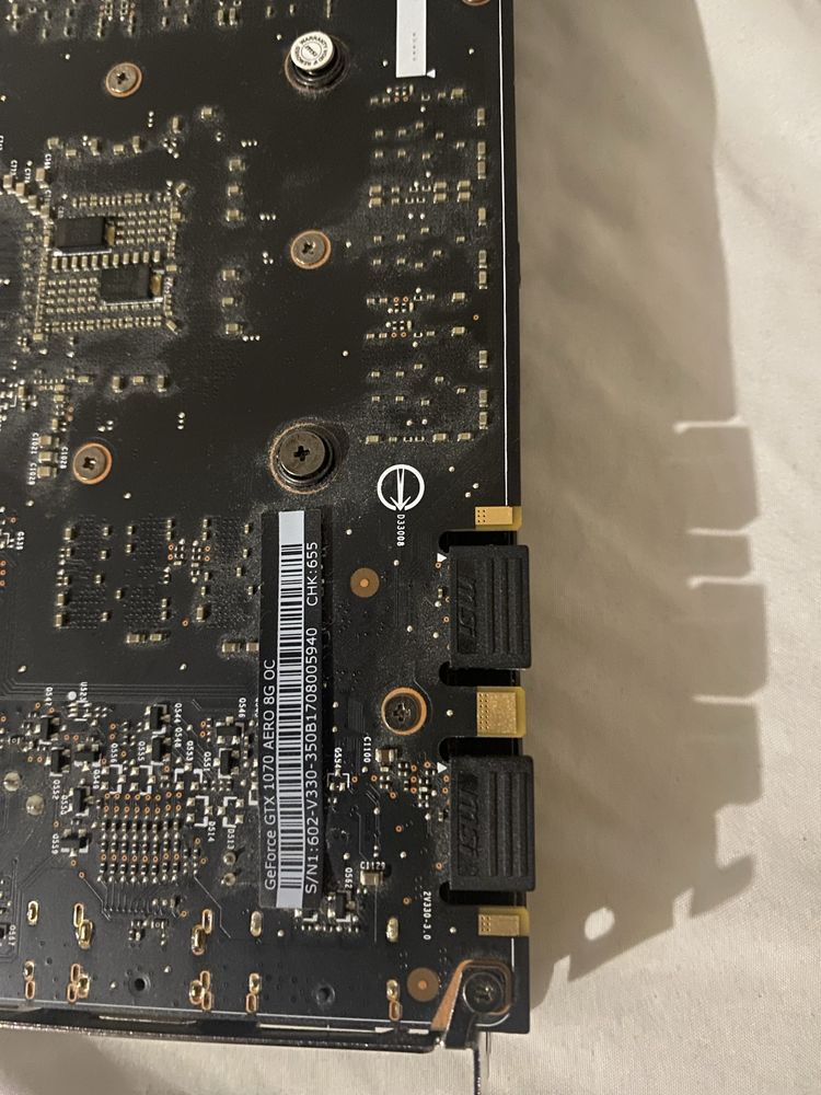 Msi geforce 1070 8g aero