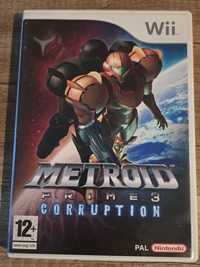 Metroid Prime 3 Corruption Nintendo Wii Komplet 3xA