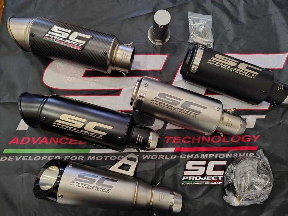 SC project - replicas- canos de escape moto - varios modelos