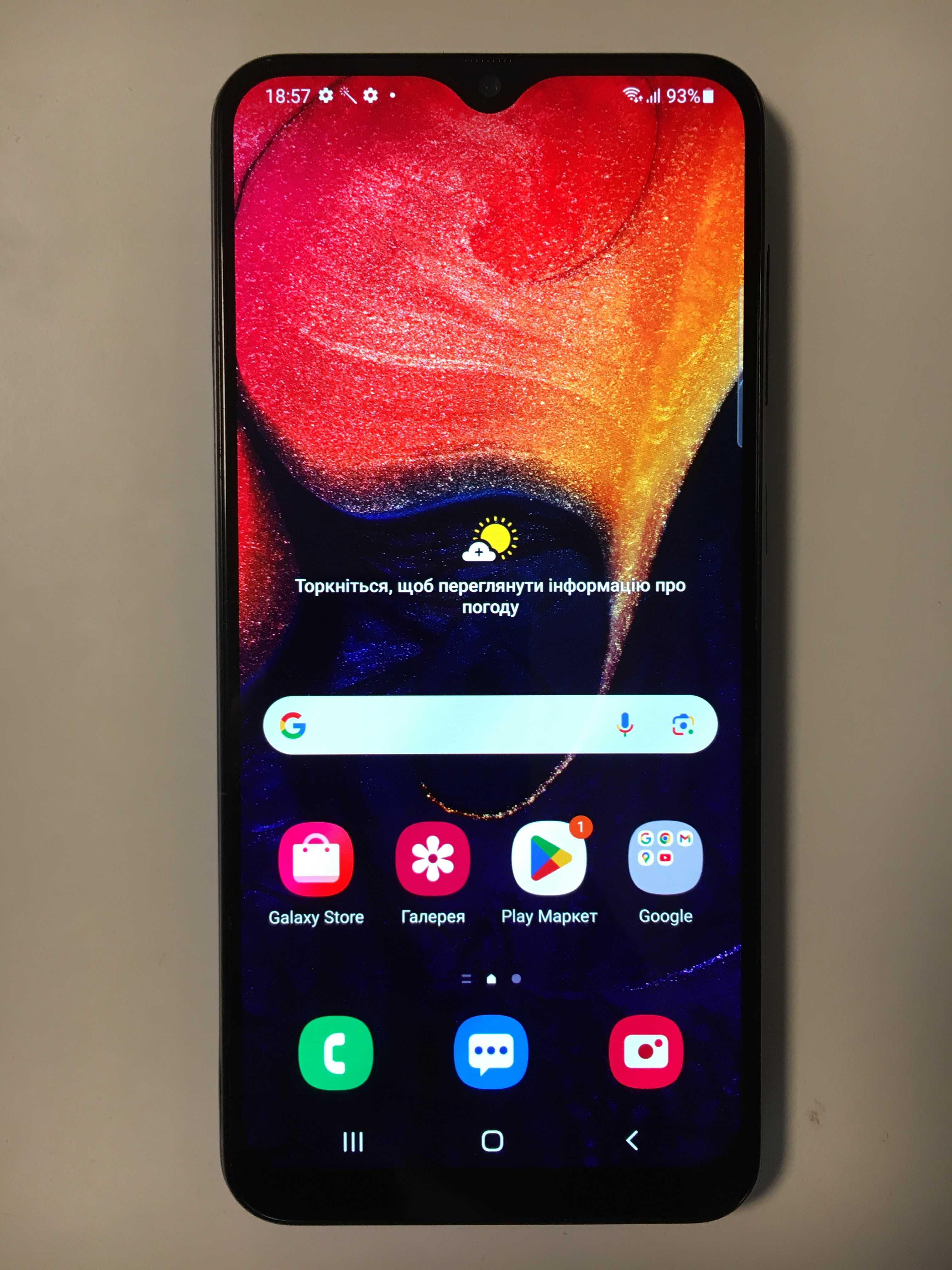 Samsung Galaxy A50 4/64GB Blue (SM-A505FN) NFC Android 11 стан нового