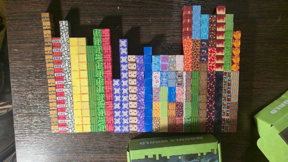 Магнітний конструктор Майнкрафт 300 блоків  для  дітей