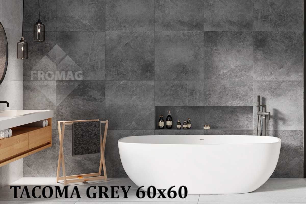 PŁYTKI gres podłoga Connor Grey R10 FROMAG