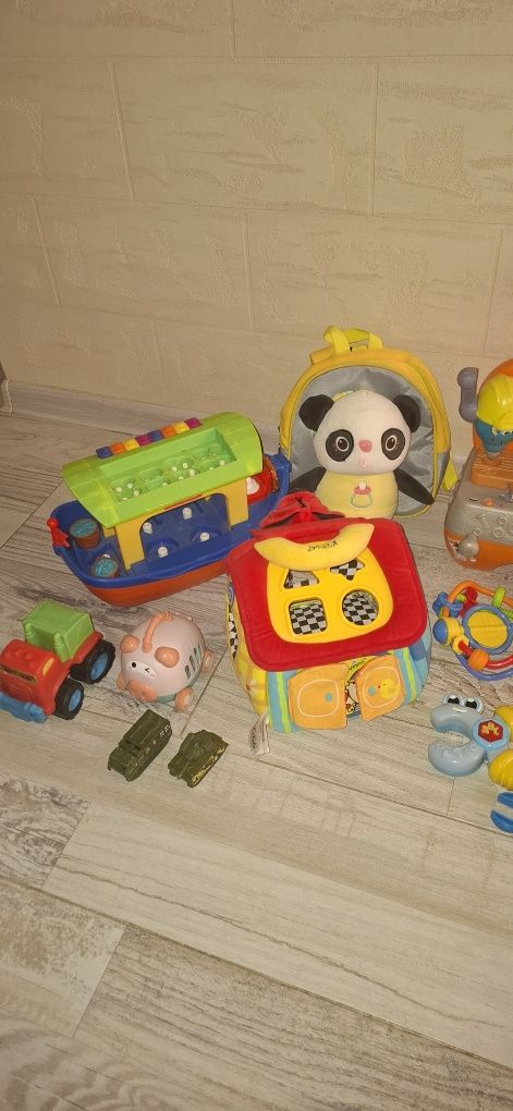 Лот іграшок iгровий набір інструментів chicco