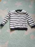Newbie sweter marynarski jak NOWY 80cm