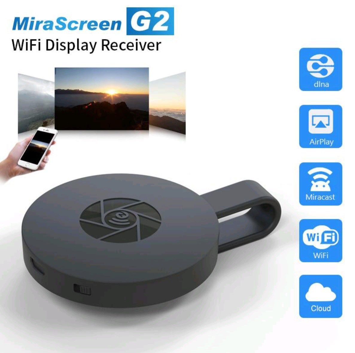 Smart приставка к ТВ, MiraScreen.