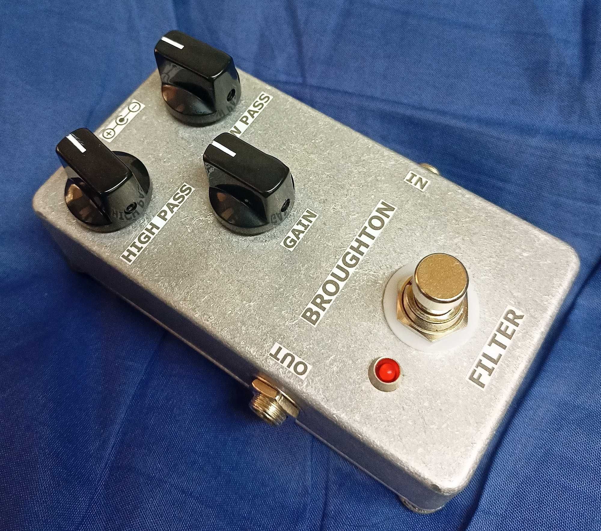 Efekt gitarowy Broughton High Pass+ Low Pass Filter (klon)
