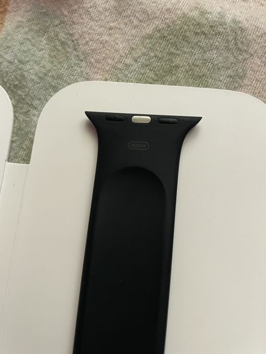 Opaska Solo Loop do Apple Watch w kolorze czarnym - rozmiar 5 (40mm)