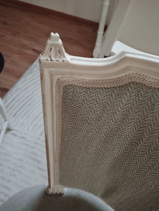 Krzesło + zydelek -Antyki