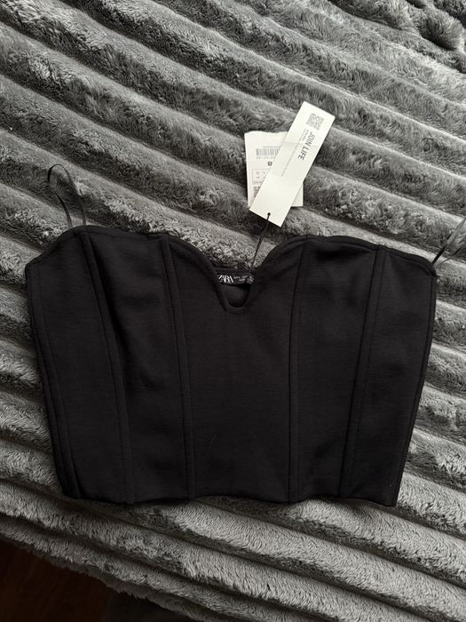 Корсет Zara чорного кольору