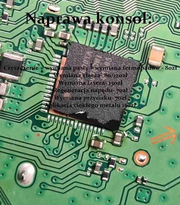 Serwis konsol Playstation/ xbox/ nintendo- Czyszcenie - wymiana części