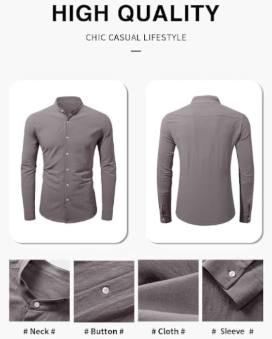 Wysokiej Jakości Koszula Męska