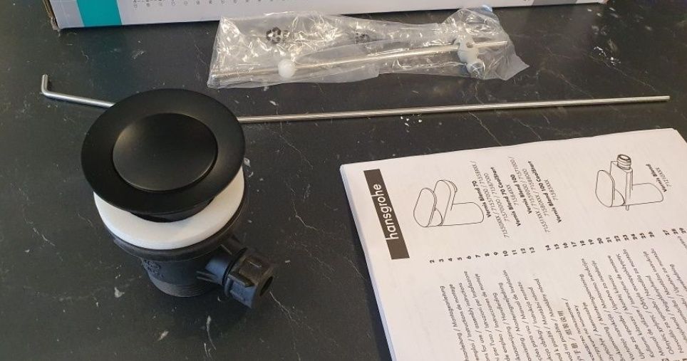 Hansgrohe - NOWY korek odpływowy