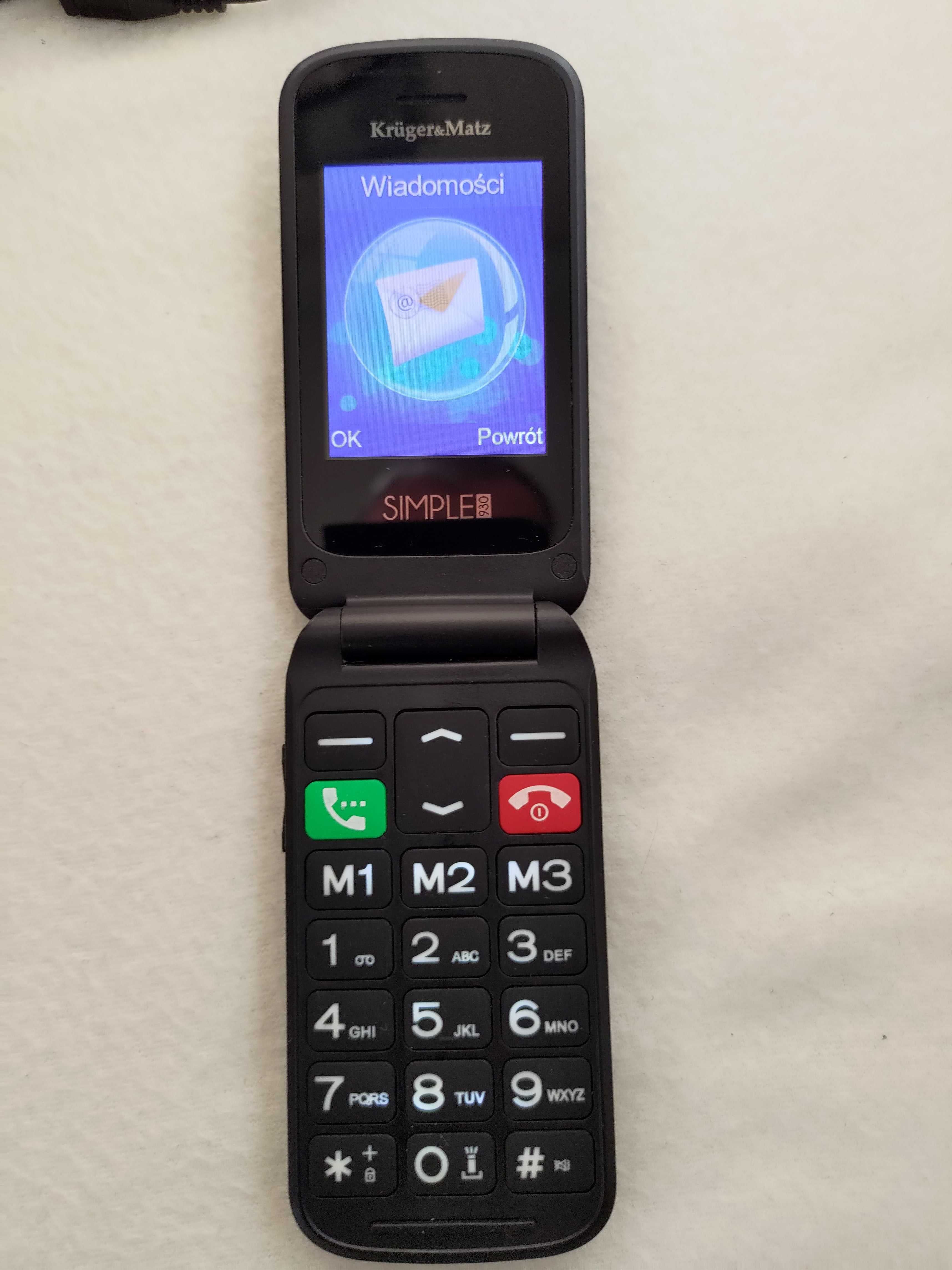 Telefon Kruger&Matz Simple 930 Czarny