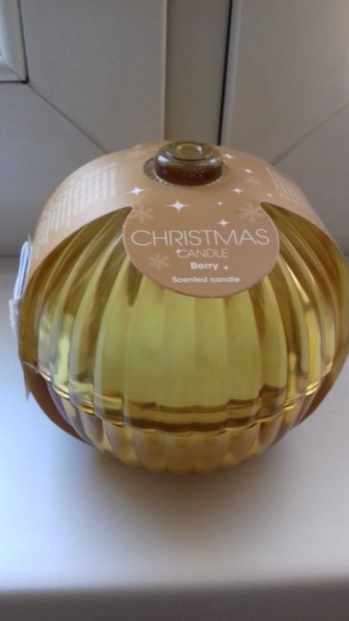 Świeca zapachowa Absolu Chic 11 x 11,5 cm Żółta BOMBKA prezent