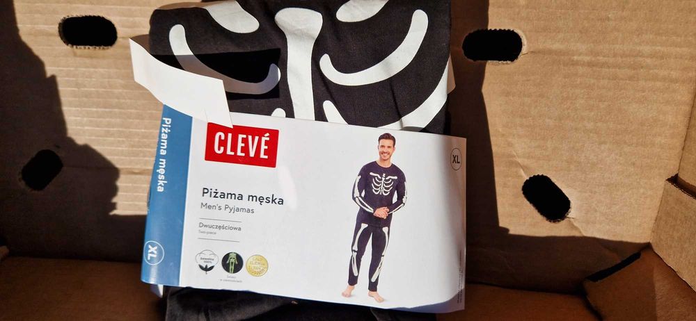 piżama męska rozmiar xl nowa