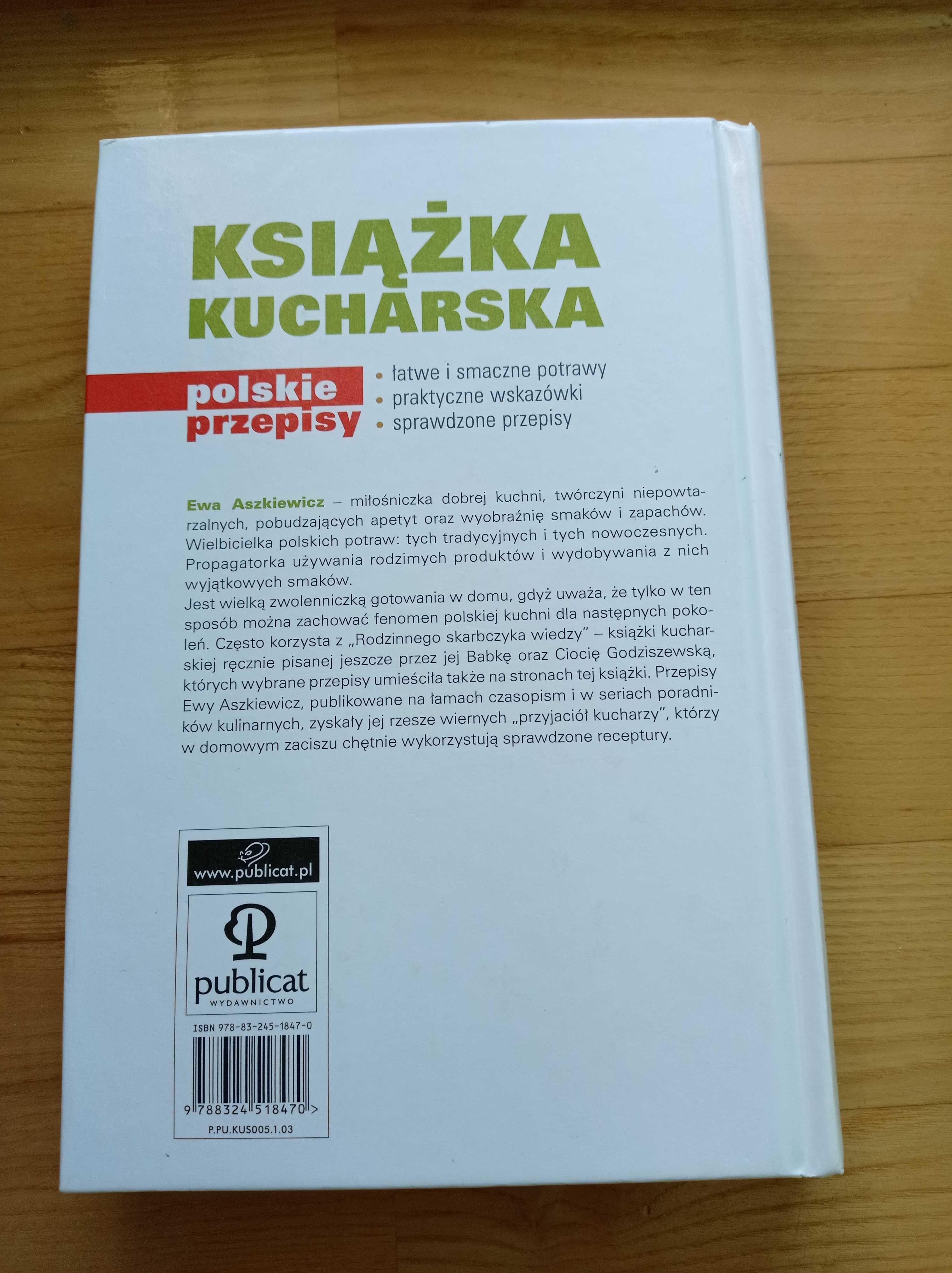 Książka kucharska Ewa Aszkiewicz