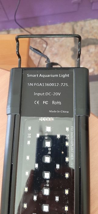 Calha led para aquário