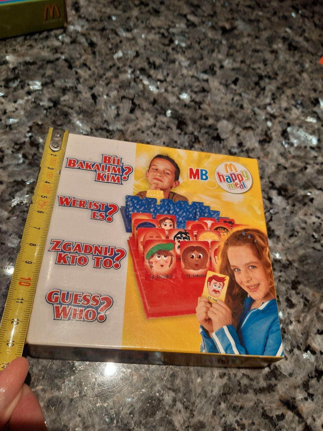 Gra McDonald kolekcja limited happy meal zgadnij kto to guess who puzz