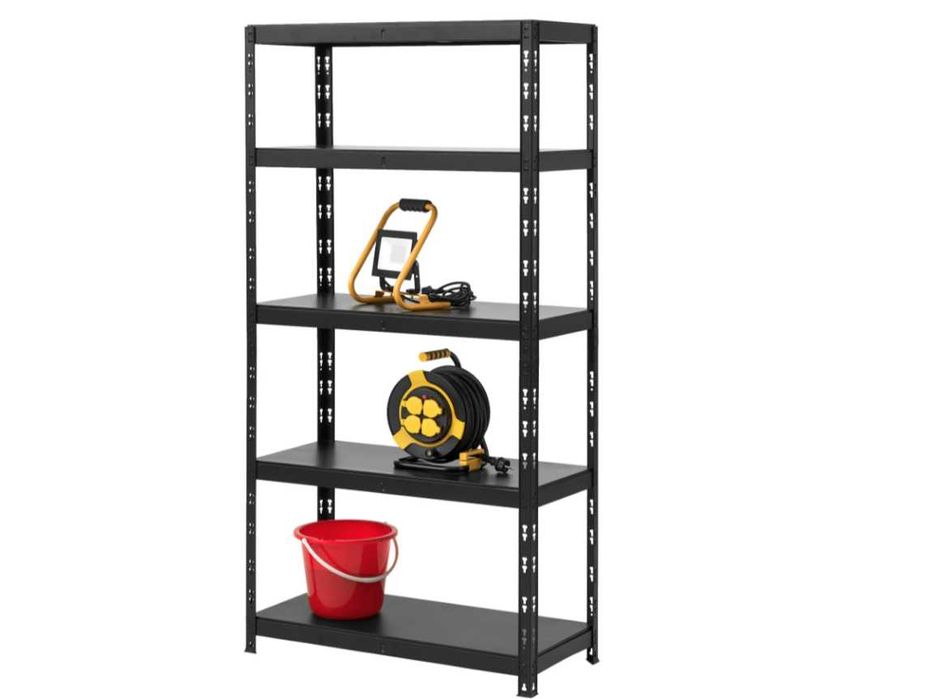 Regał magazynowy 90x180x40 cm SOLIDNY 150kg MOCNY Stalowy *NOWY*