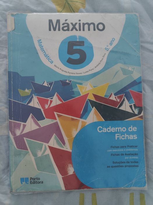 Caderno de atividades Máximo 5° ano (Matemática)
