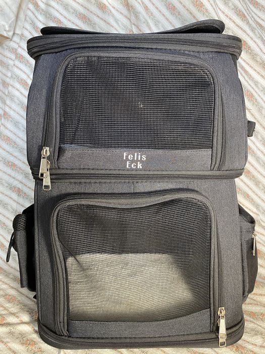 Продаю двоповерховий рюкзак-переноска для домашнього бренду Felis Eck