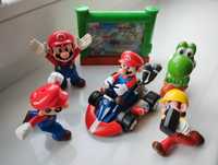 Gokart, 4 figurki i gra Super Mario Bros Nintendo McDonald