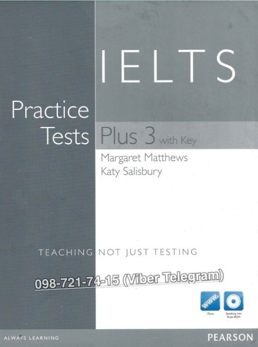 IELTS Practice Tests Plus 3 with Key (+Audio)