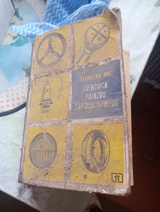 PRL vintage retro książka kierowca pojazdu samochodowego