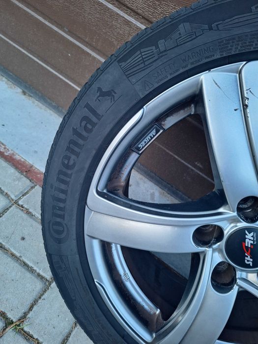 Felgi aluminiowe opony continental Chevrolet Orlando 225/70R17