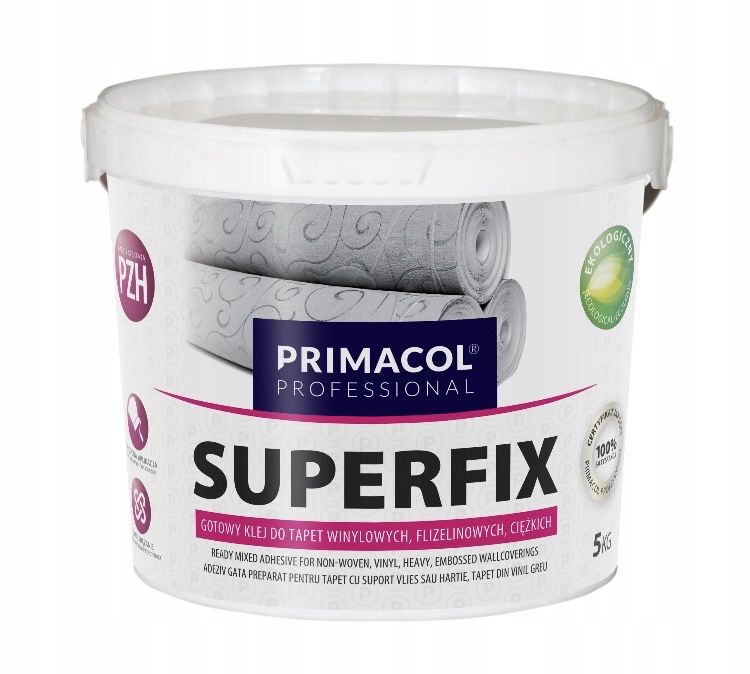 Gotowy klej do tapet Primacol superfix 10 kg mocny