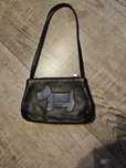 Radley torebka Black Leather Party Occasion Handbag Clutch