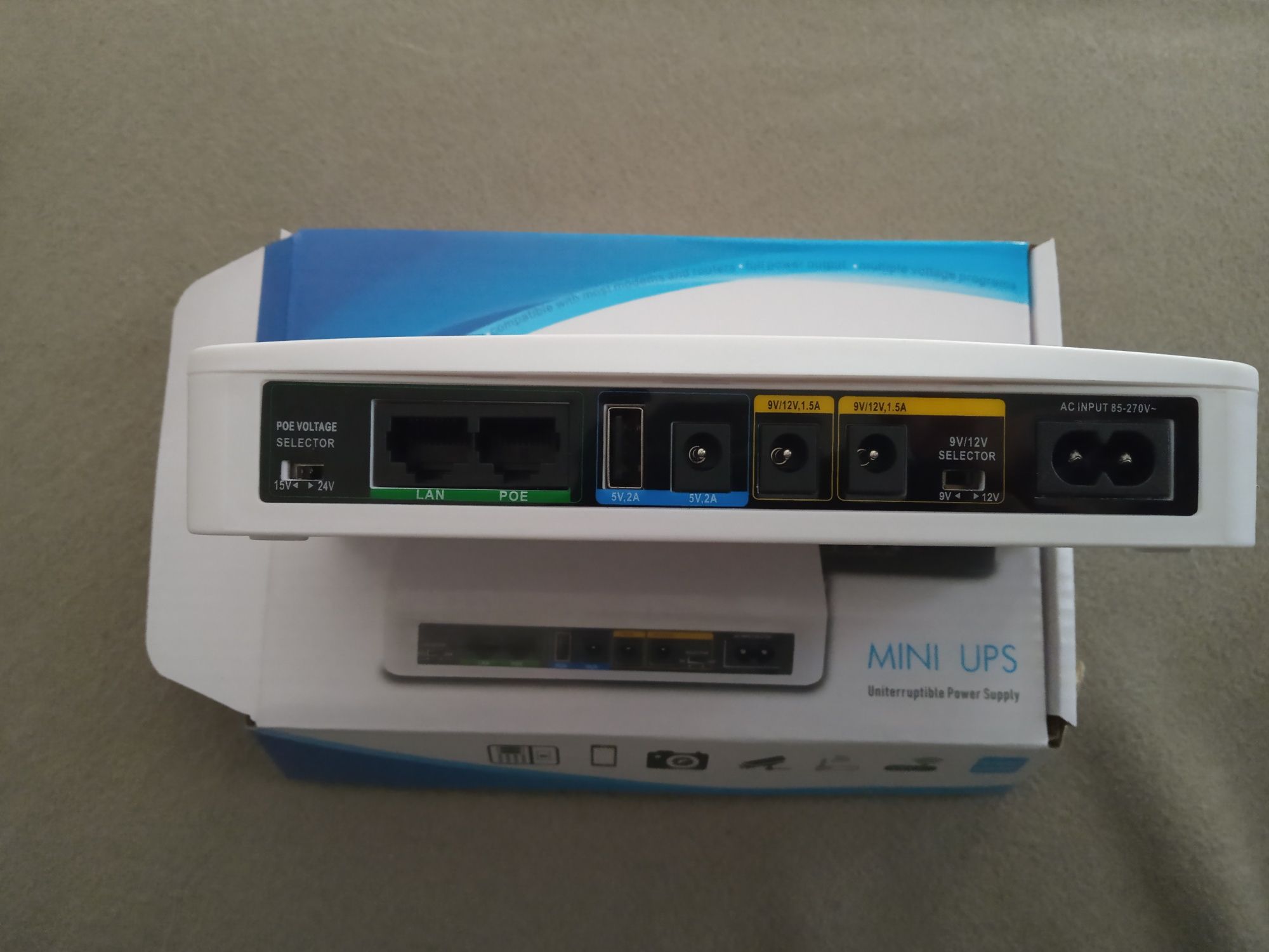 Міні UPS для WIFI роутерів та маршрутизаторів