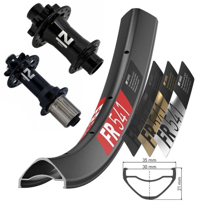 Koła zjazdowe DT Swiss FR541 + Novatec DH61 DH82 Downhill