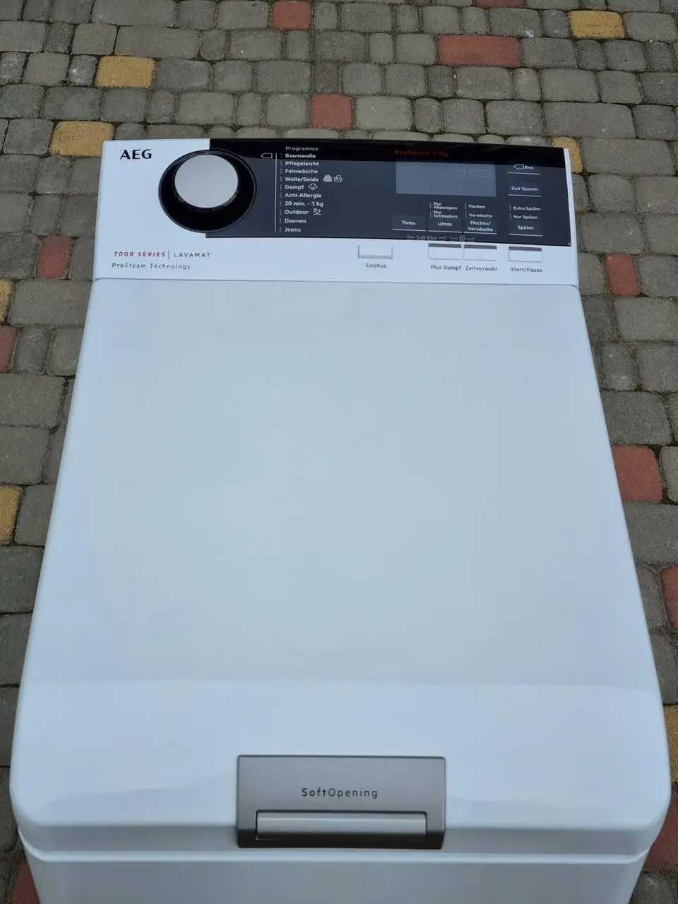 Пральна машина Aeg Lavamat 7000 з парою