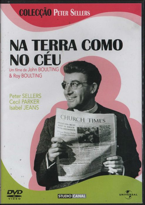 Dvd Na Terra Como No Céu - comédia - Peter Sellers