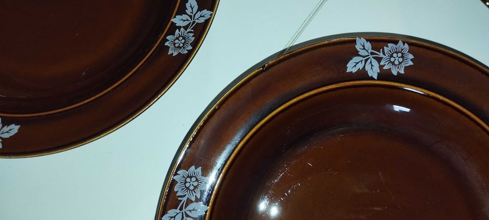 Talerze głębokie z porcelitu ZPS "Pruszków"