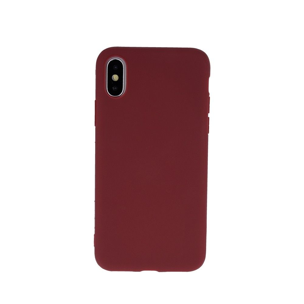 Etui Matt TPU do Samsung Galaxy S21+ G996 Burgundy