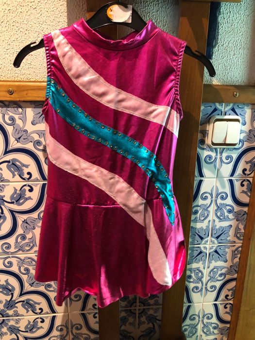 Vestido Patinagem Artística