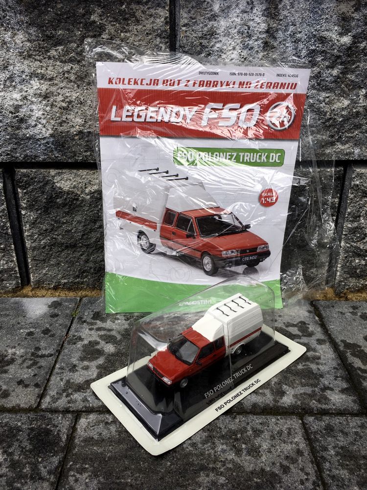 Czasopismo - POLONEZ TRUCK DC-auta PRL,legendy FSO,model,autka