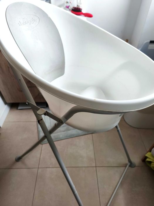 Banheira Shnuggle com suporte