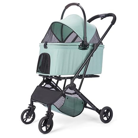 Wózek 3W1 Dla Psa Do 20 Kg Wzmocniony Kosz Torba