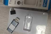 Новий Флешка ZARMST 256 ГБ USB-накопичувач 4в1 для телефона