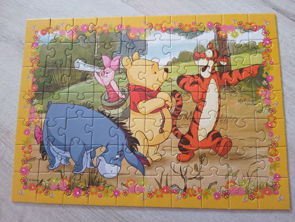 Puzzle trefl Kubuś Puchatek 4 obrazki