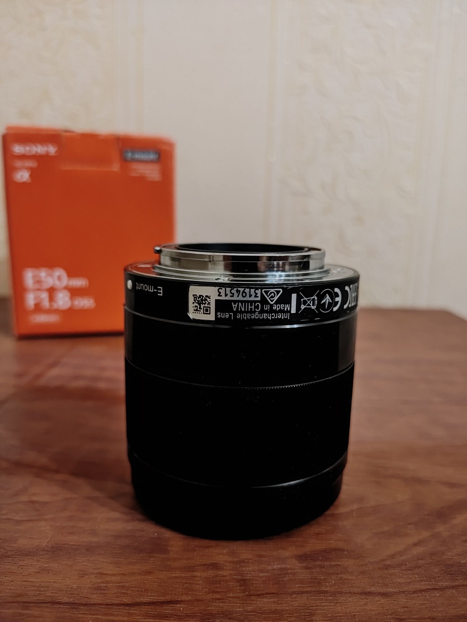 Об'єктив Sony E 50 mm f/1.8 OSS Black