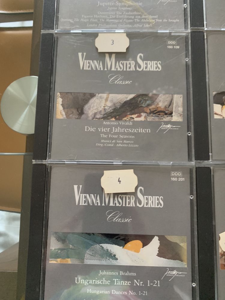 CDs originais de música clássica