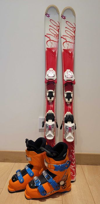 Narty zestaw Volkl Chica + buty Tecnica JT3r