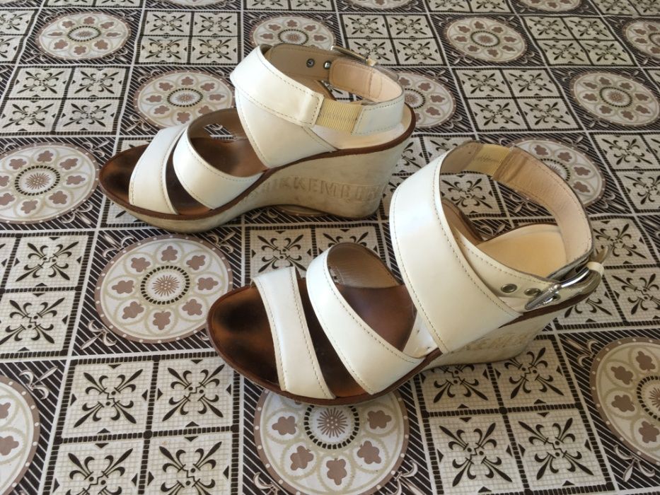 Sandálias Bikkembergs em pele