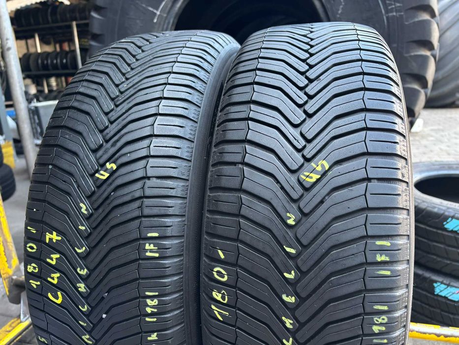 2X OPONY CAŁOROCZNE 225/60R17 103V Michelin CrossClimate+ 5.6MM 2018R