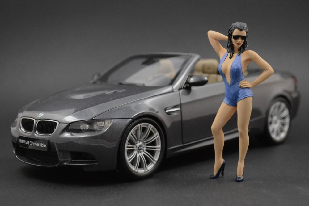 Dominica Posing Girl Figurka 1:18 Ford GT GT40 GT-Spirit