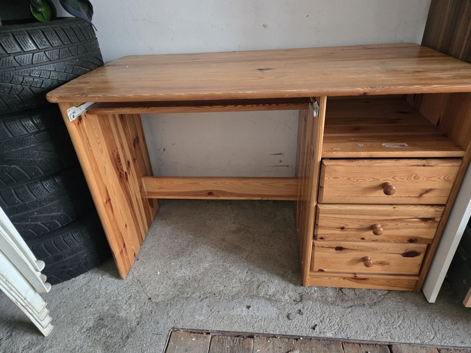 Biurko sosnowe okazja transport gratis